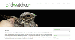 Desktop Screenshot of birdwatcher.cz